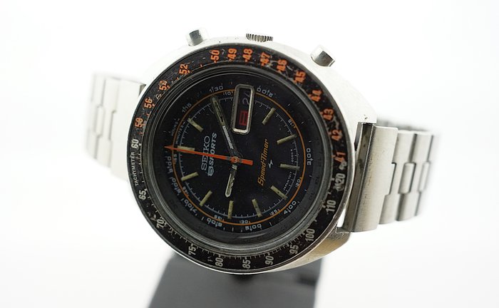 Seiko - Seiko Speedtimer Rally Diver FlyBack JDM Automatic Chronograph - Ingen mindstepris - Ref 7017-6050 - Mænd - 1970-1979