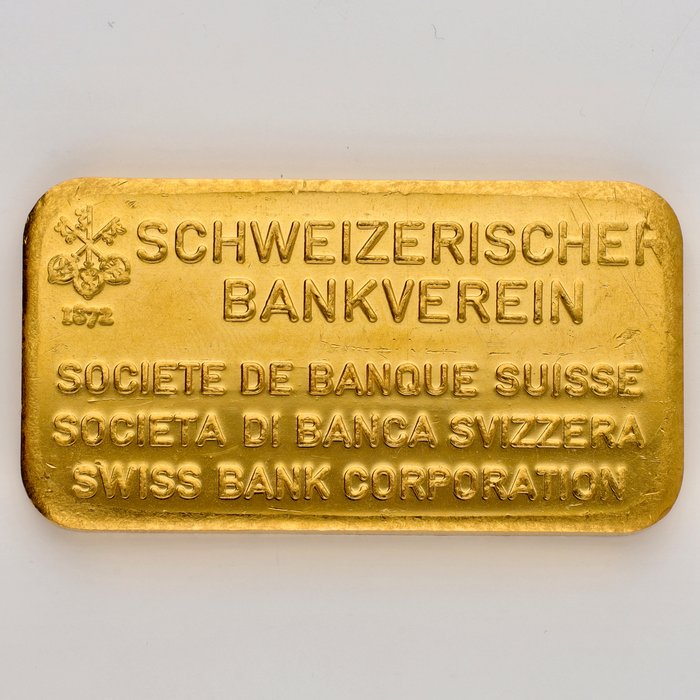 100 gram - Guld 999 - Schweizerischer Bankverein