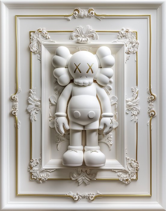 Artxlife - Vuitton Kaws Framed