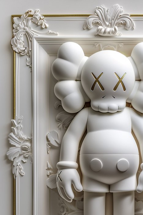 Artxlife - Vuitton Kaws Framed