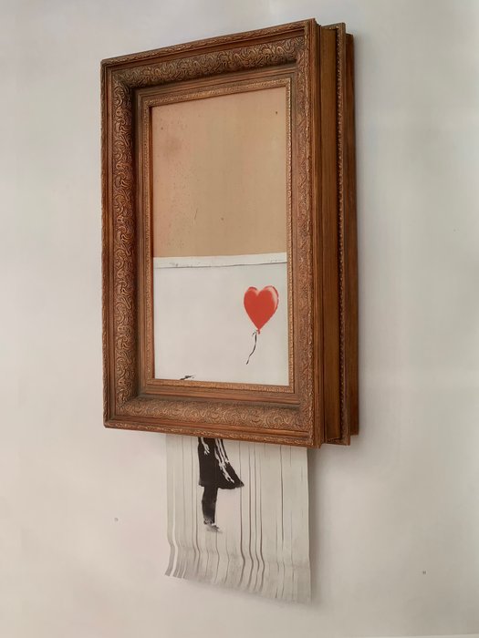 Banksy (1974) - Love is in the bin