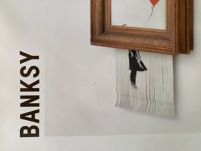 Banksy (1974) - Love is in the bin