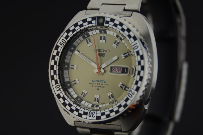 Seiko - Rally Diver Rotating Bezel - Ingen mindstepris - 6119-7173 - Mænd - 1970-1979