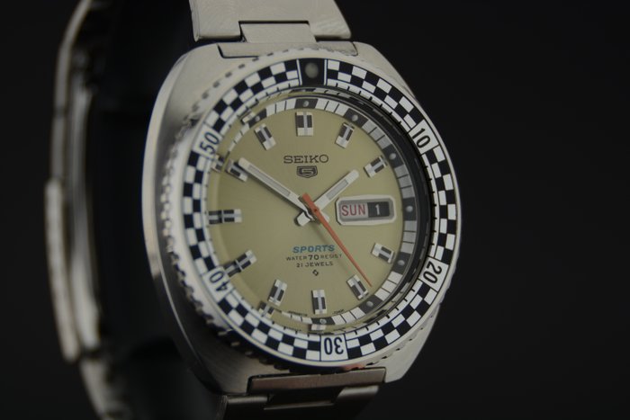 Seiko - Rally Diver Rotating Bezel - Ingen mindstepris - 6119-7173 - Mænd - 1970-1979