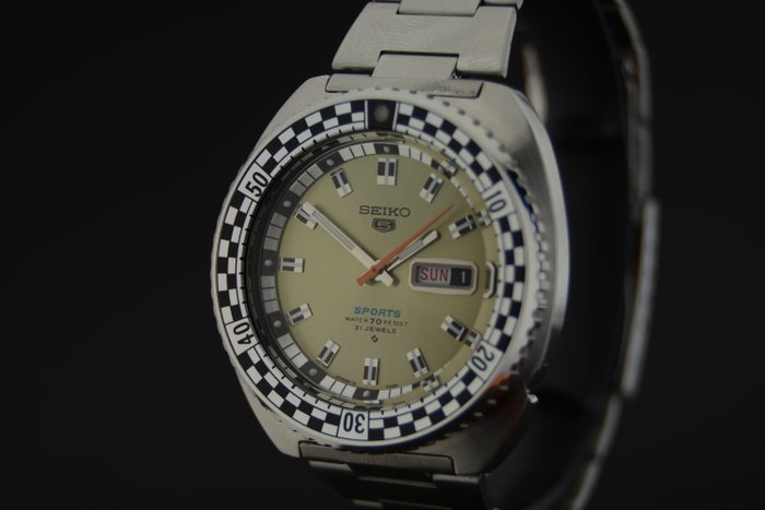 Seiko - Rally Diver Rotating Bezel - Ingen mindstepris - 6119-7173 - Mænd - 1970-1979