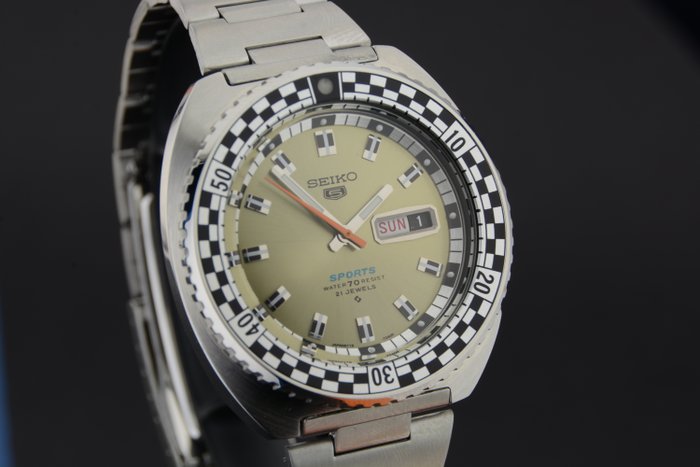 Seiko - Rally Diver Rotating Bezel - Ingen mindstepris - 6119-7173 - Mænd - 1970-1979