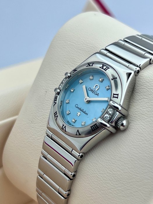 Omega - Constellation My Choice MOP Tiffany Diamond Dial And Bezel - 895.1248 - Kvinder - 2011-nu