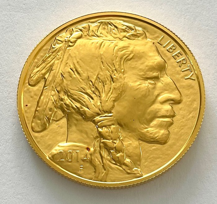 Förenta staterna. 50 Dollars 2014 F - American Buffalo