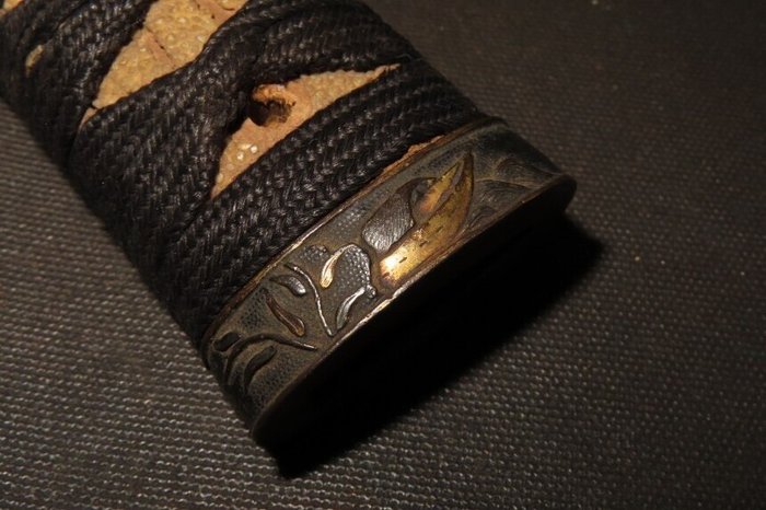 Katana - Kobber, Træ, Samgawa - Tsuka : C3-540 - Japan - Edo-perioden (1600-1868)  (Ingen mindstepris)