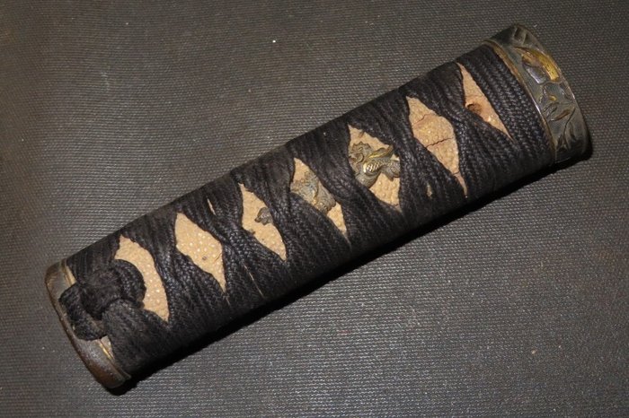 Katana - Kobber, Træ, Samgawa - Tsuka : C3-540 - Japan - Edo-perioden (1600-1868)  (Ingen mindstepris)