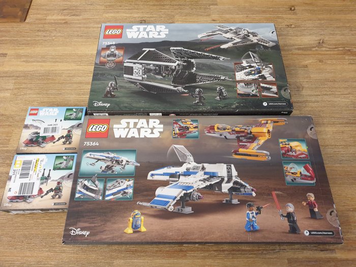 Lego - Lego Star Wars 4 Sets 75348 / 75364 / 75344 / 75344 NEUOVP UnbespieltVersiegelt