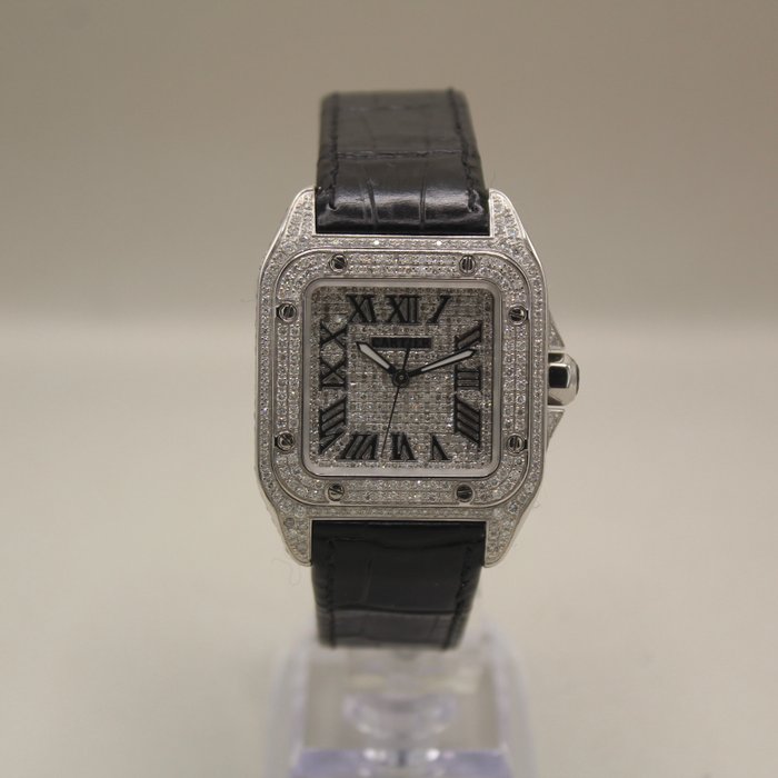 Cartier - Santos 100 - 2878 - Unisex - 2000-2010