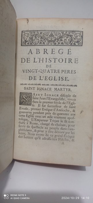 Sieur L*** - Suite des réflexions sur la tragédie, ou l'on répond à mr de Voltaire, Abrégé de l'Histoire ... - 1732