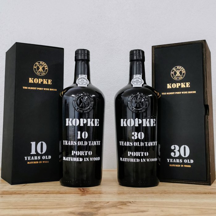 Kopke 30  10 Years Old Tawny -  Porto  - 2 Flasker (0,75 L)