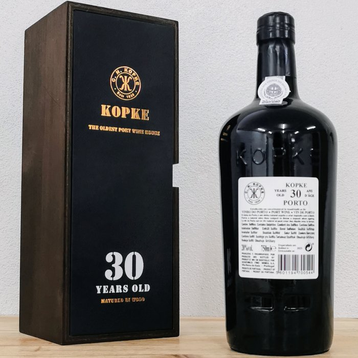 Kopke 30  10 Years Old Tawny -  Porto  - 2 Flasker (0,75 L)