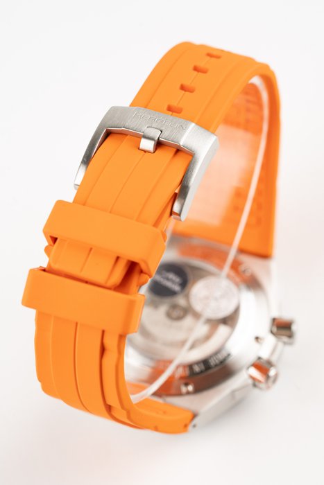 Michel Herbelin - Cap Camarat Diver Orange Silver Watch - 1745A14CMD - Mænd - 2011-nu