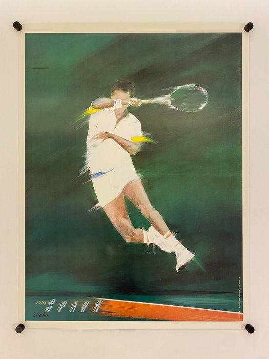 Victor Spahn - UNTITLED (Tennis) - 1980‹erne