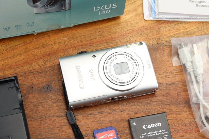 Canon IXUS 140, 16.1 MP, Wifi Digitalkamera