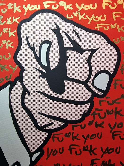 Tushikuni (1973) - F*CK YOU - Roy Lichtenstein vs Kuni