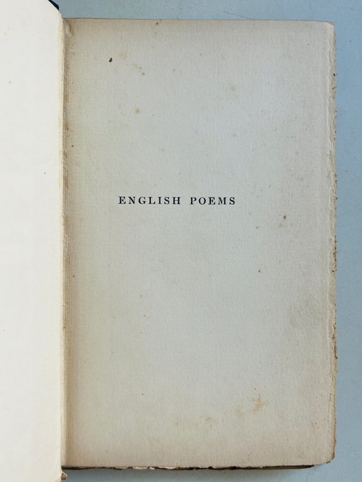 Richard Le Gallienne - English Poems - 1895