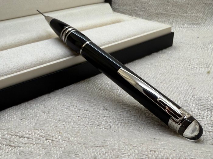 Montblanc - Starwalker Black Resin  Platinum - Mekanisk blyant