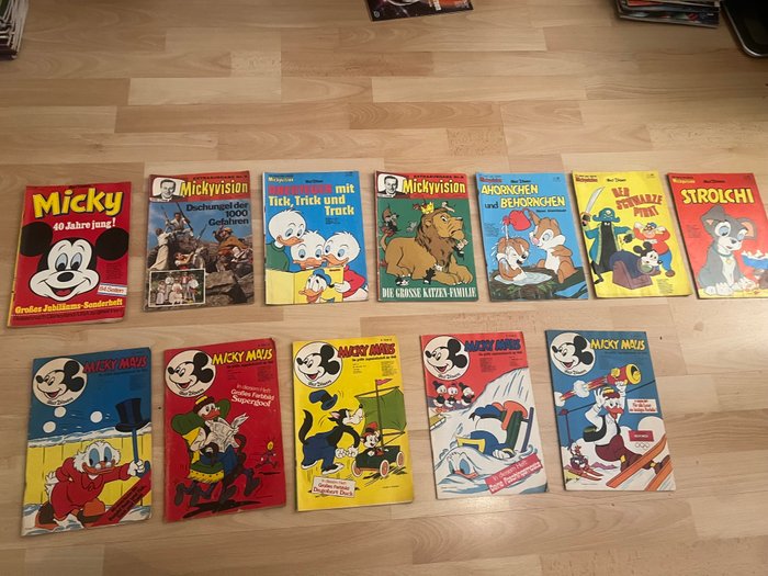 Mickeyvision - Mickey Maus und Mickey Vision - 12 Comic - Første udgave