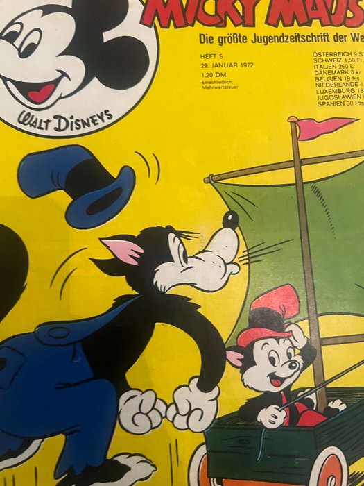 Mickeyvision - Mickey Maus und Mickey Vision - 12 Comic - Første udgave