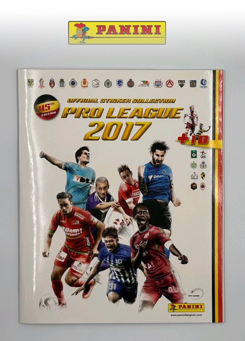 Panini - Pro League 2017 Belgium - 1 Complete Album