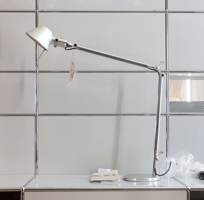 Artemide - Michele De Lucchi, Giancarlo Fassina - Skrivebordslampe - Tolomeo Tavolo - Aluminium - Aluminium