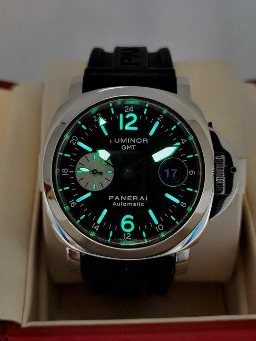 Panerai - Luminor GMT - Ingen mindstepris - PAM00088 - Mænd - 2000-2010