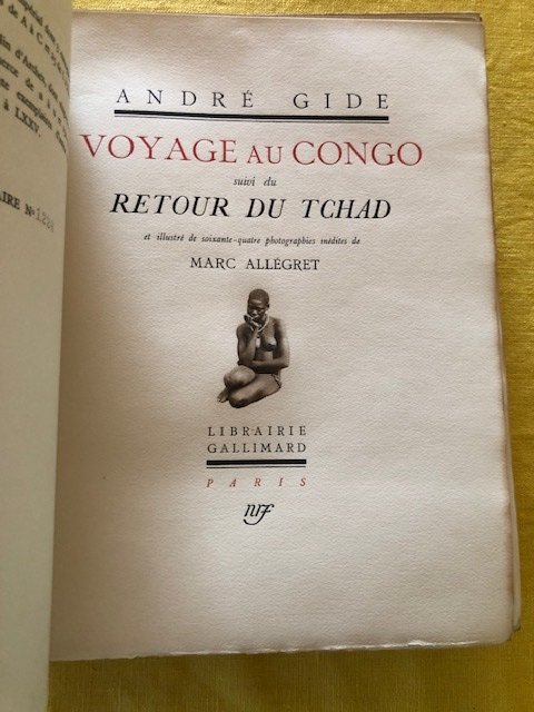 André Gide / Marc Allegret - Voyage au Congo - 1929