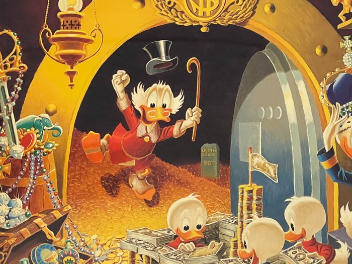 Carl Barks - Hands Off My Playthings! - Barks' personal favourite