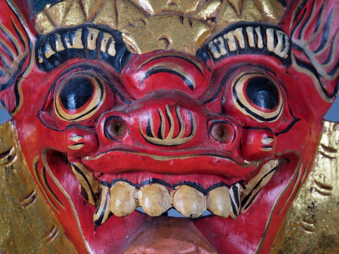 3 masker, Barong, Garuda - Bali - Indonesien, Sri Lanka  (Ingen mindstepris)