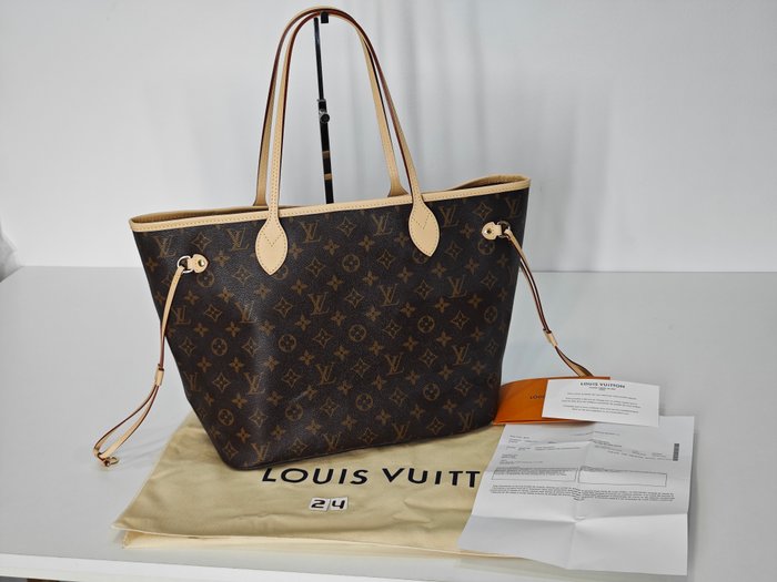 Louis Vuitton - Neverfull MM - Håndtaske