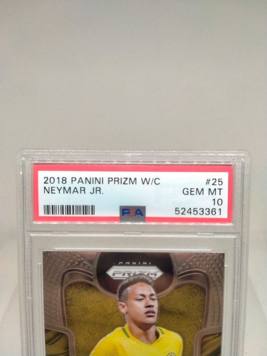 2018 - Panini - Prizm World Cup - Neymar Jr - #25 - 1 Graded card - PSA 10