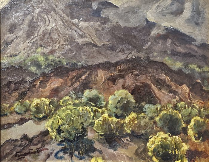 Paolo Pratella (1892 - 1980) - Lava del Vesuvio