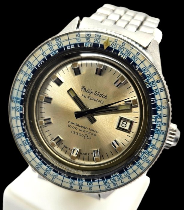 Philip Watch - Caribbean 1500 Hi-Swing 1000 meters - ref. 715 - Mænd - 1970-1979