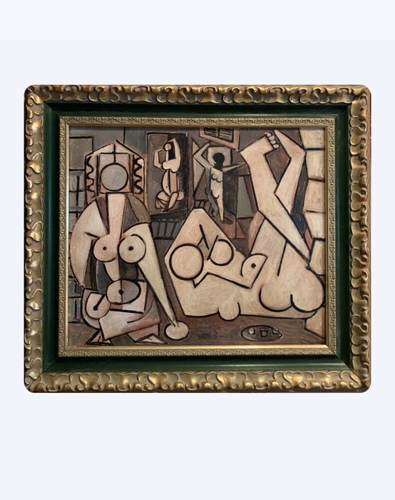 Carola Castro - Untitled (Les Femmes d'Arger, version K). I LOVE PICASSO - NO Reserve