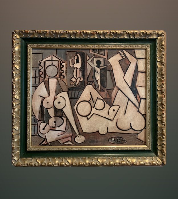 Carola Castro - Untitled (Les Femmes d'Arger, version K). I LOVE PICASSO - NO Reserve