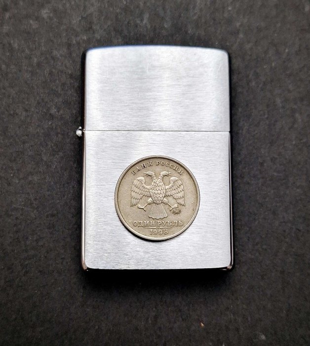 Zippo, Escudo De Rusia Año 1998 Mes Octubre - Lighter - Stål