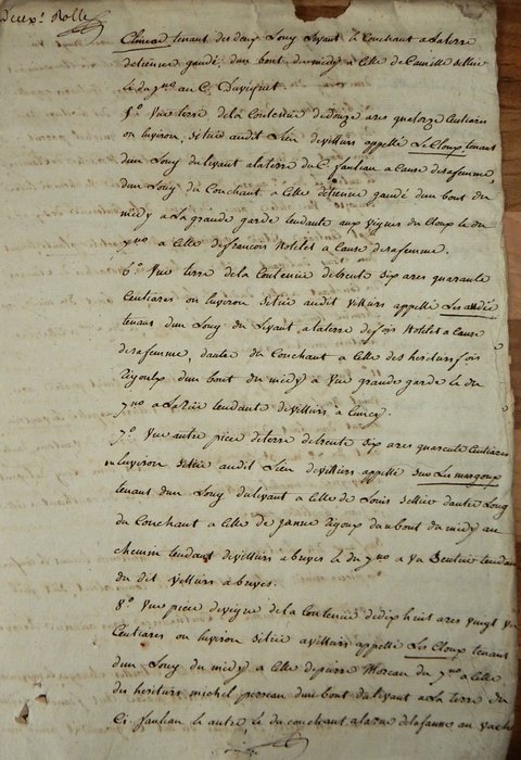 Various - French Documents, Manuscripts, Hand written, Signed, Multiple stamps - 1799