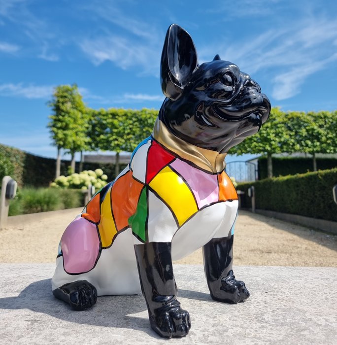 Statuette - Pop art dog - Optisk fiber