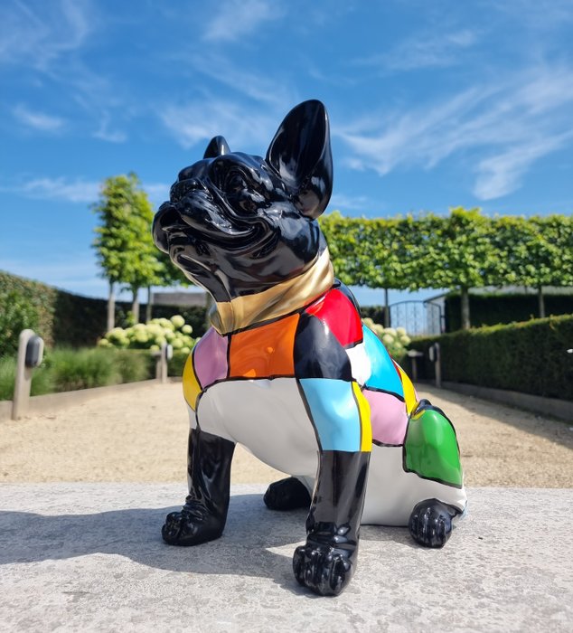 Statuette - Pop art dog - Optisk fiber