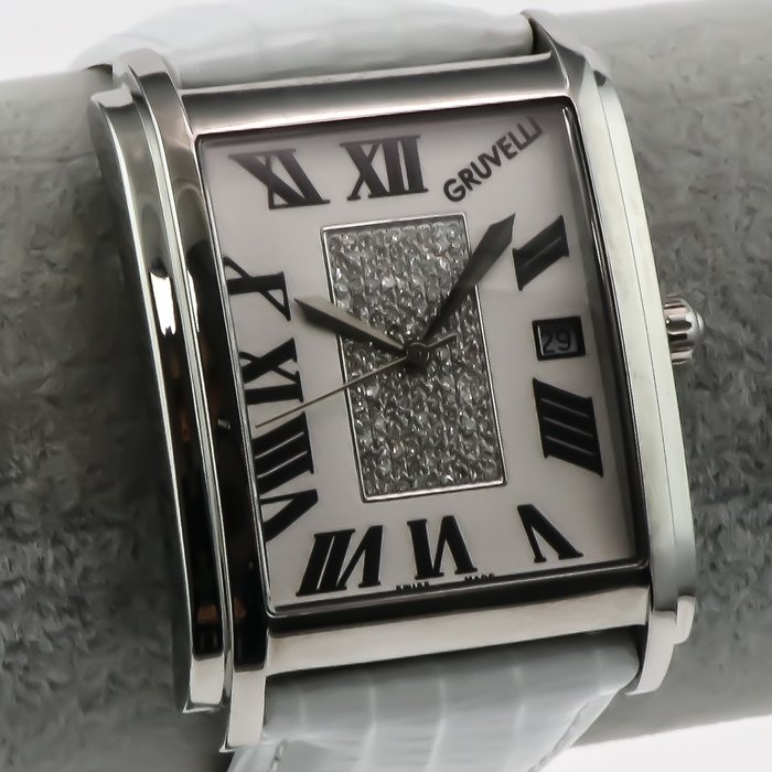 Gruvelli - Swiss Diamond Watch - GP-XXX-SL-D-1 - Ingen mindstepris - Mænd - 2011-nu