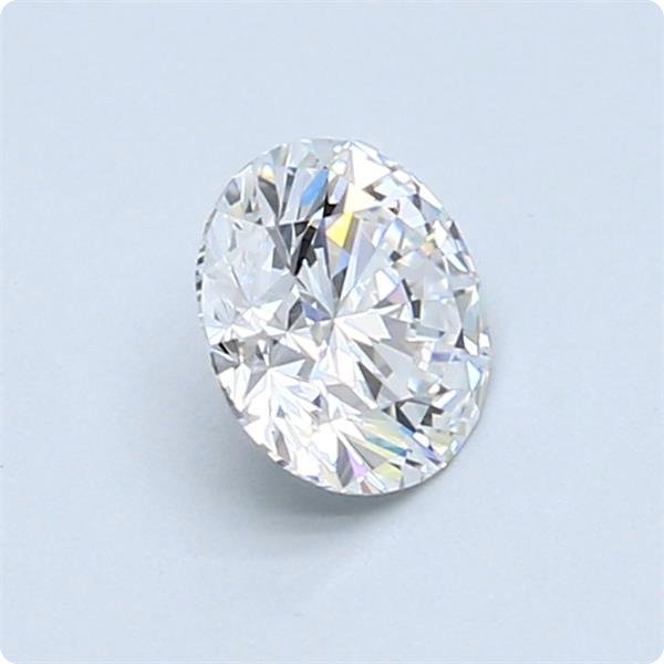 1 pcs Diamant  (Natur)  - 0.71 ct - Rund - D (farveløs) - VVS2 - Gemological Institute of America (GIA)