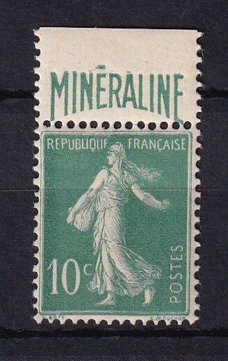 Frankrig 1924 - mineralin; kyst 500 € - Yvert n°188A