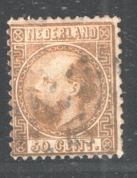 Holland 1864/1868 - 2. og 3. nummer - Kong Willem III - NVPH 4 t/m NVPH 12