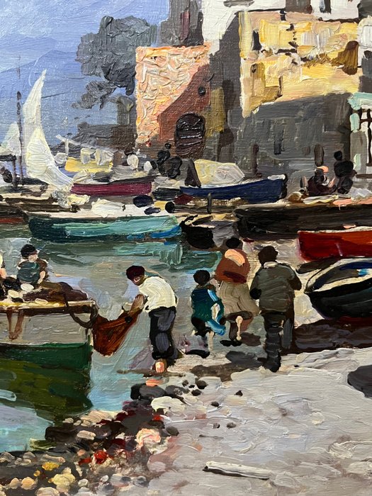 Felice Giordano (1880-1964) - Marina di Capri