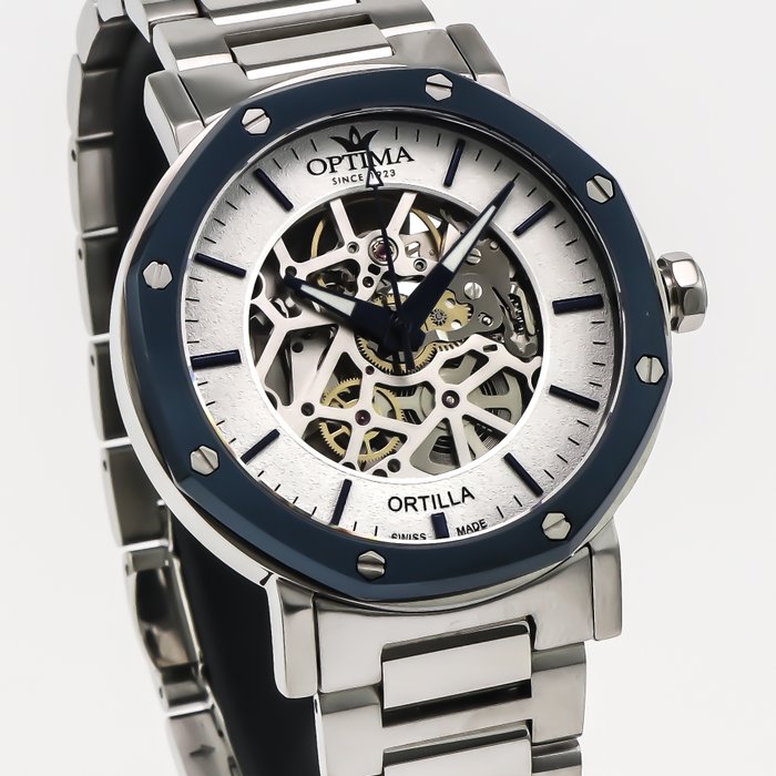 Optima - Ortilla Skeleton - Swiss automatic - OSA466SK-SB-19 - Ingen mindstepris - Mænd - 2011-nu