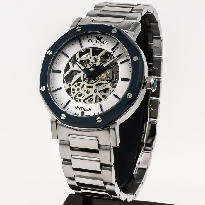 Optima - Ortilla Skeleton - Swiss automatic - OSA466SK-SB-19 - Ingen mindstepris - Mænd - 2011-nu